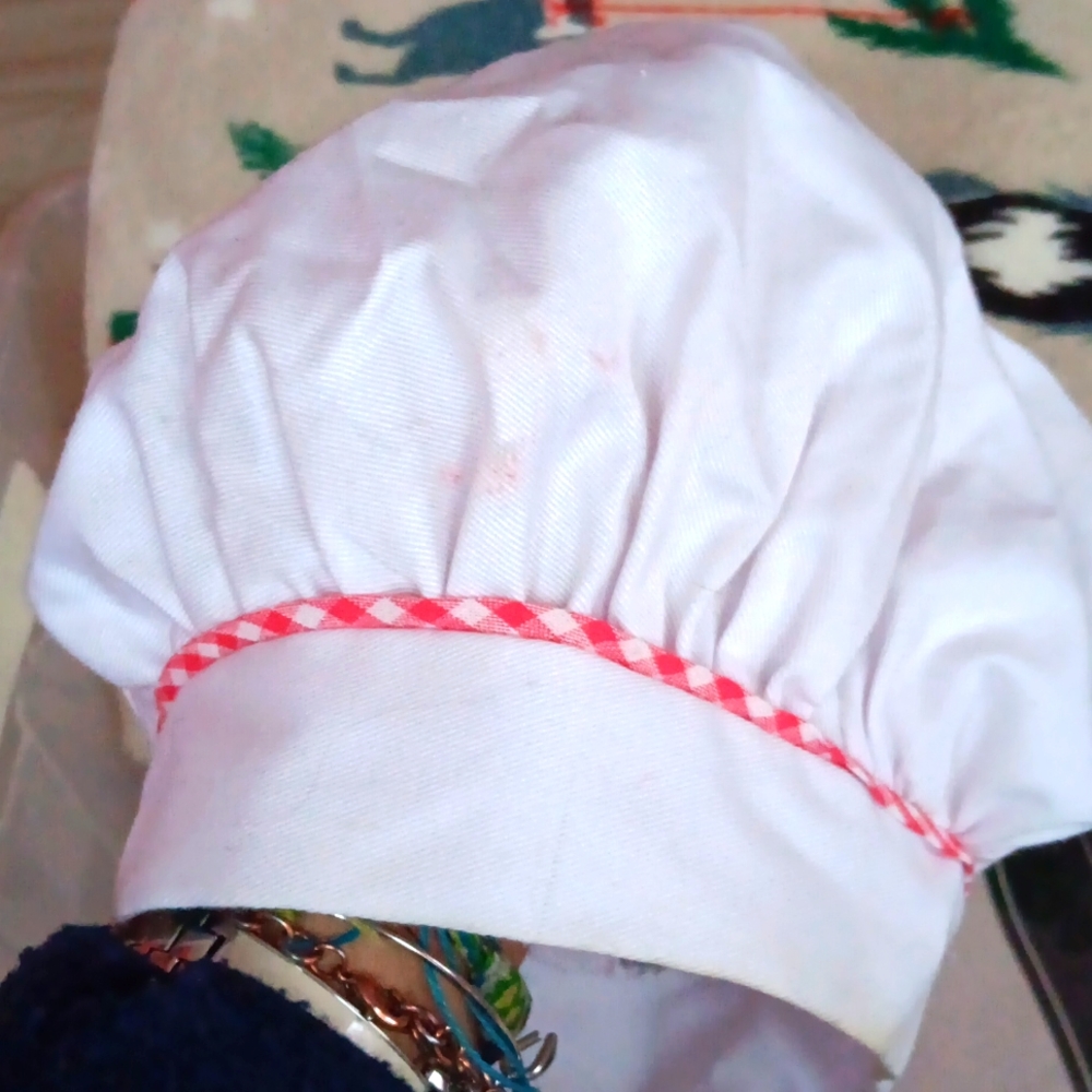 White Chef hat for kids